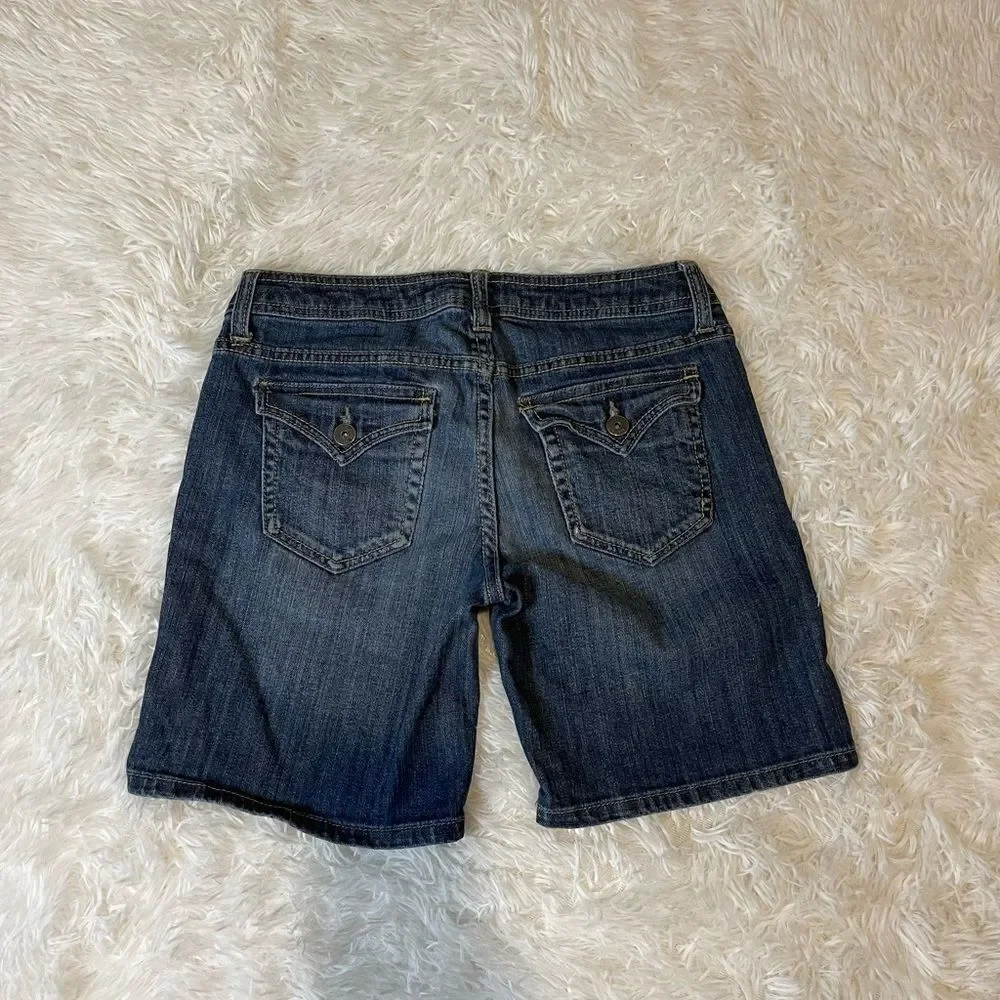 Charlotte Russe Denim Bermuda Shorts Size 2